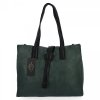 GEANȚĂ DE DAMĂ shopper bag Hernan verde de sticlă HB0192-1